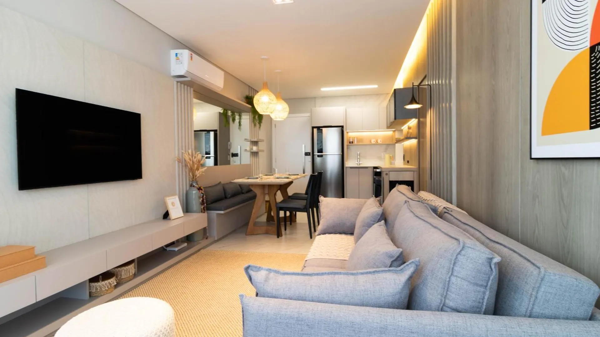 Apartament Ape Moderno Perto Do Mar, Novo Campeche Ap2043 Florianópolis
