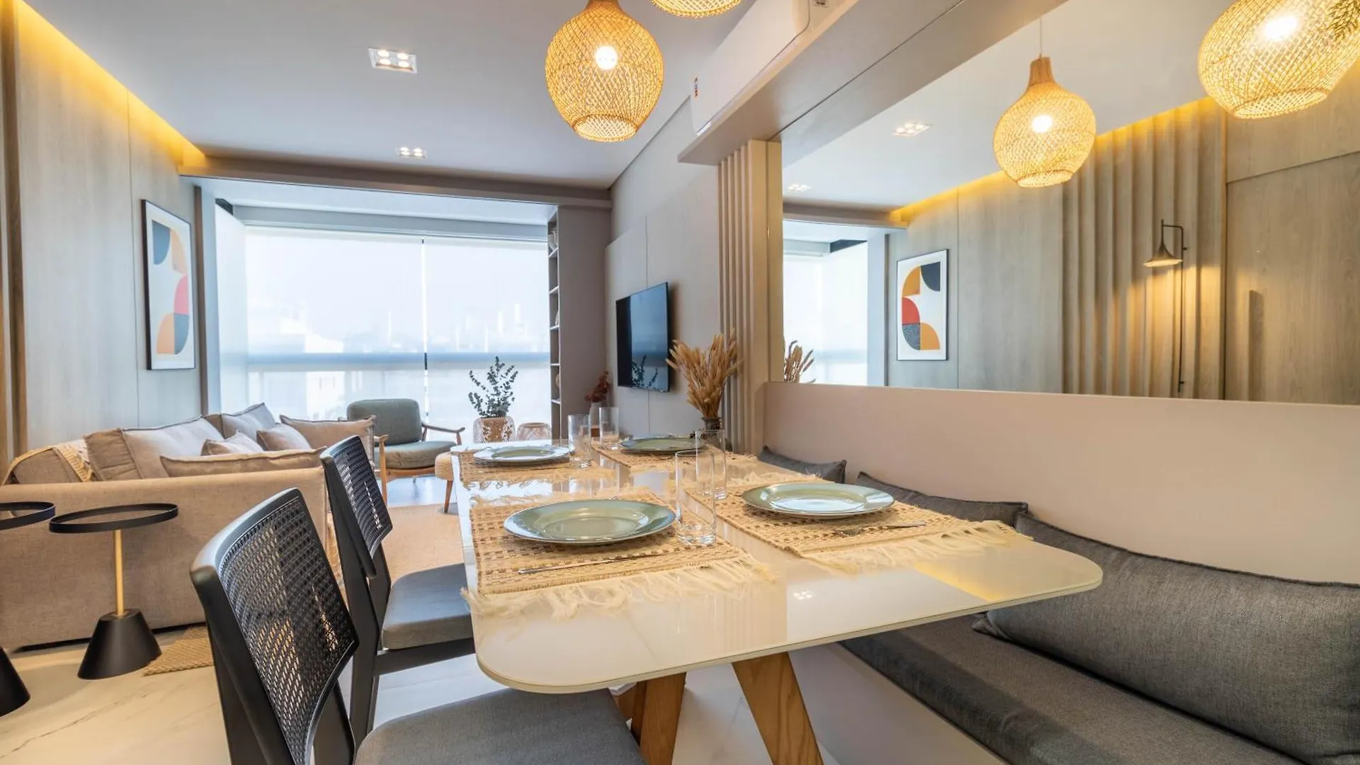 Apartament Ape Moderno Perto Do Mar, Novo Campeche Ap2043 Florianópolis